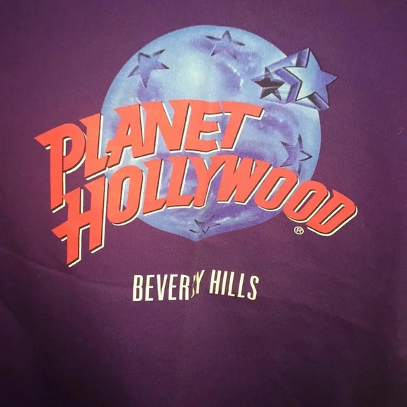 Vintage Planet Hollywood Shirt NWT Rare - Picture 3 of 6